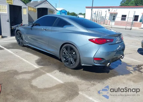 2017 Infiniti Q60 3.0T Premium z USA, uszkodzony, nr VIN JN1EV7EK8HM363695